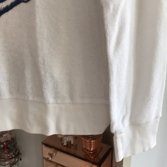 291 Anchor Cross Back Terry Pullover - Picture 6 of 9